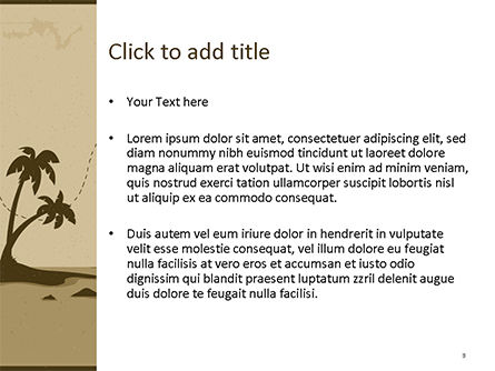 Schatzsuche karte PowerPoint Vorlage, Folie 3, 15601, Karriere/Industrie — PoweredTemplate.com