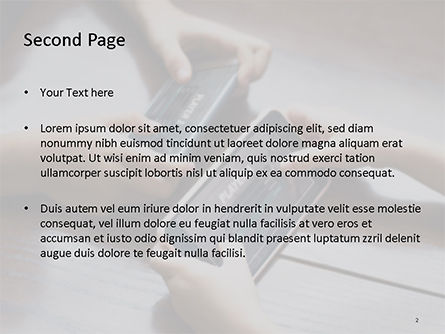 Mobile Versus Game PowerPoint Template, Slide 2, 15605, Technology and Science — PoweredTemplate.com