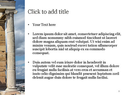 Acropolis PowerPoint Template, Slide 3, 15614, Construction — PoweredTemplate.com