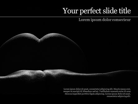 Sexy Naakte Vrouw PowerPoint Template, Gratis PowerPoint-sjabloon, 15643, Mensen — PoweredTemplate.com