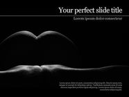 desconocido oro ligado Plantilla de PowerPoint - sexy mujer desnuda, fondos | 15643 |  PoweredTemplate.com