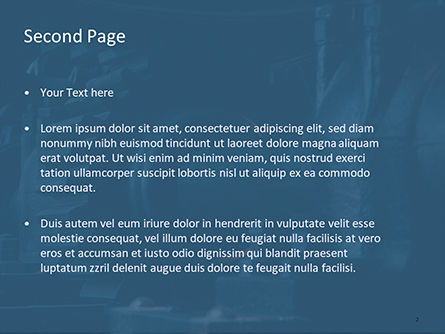 파워포인트 템플릿 - 다크 메탈 기어, 슬라이드 2, 15708, 공익 사업/공업 — PoweredTemplate.com