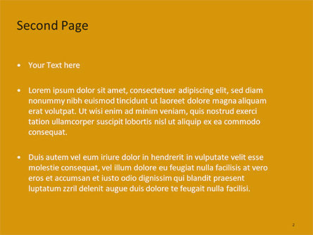 Semi Naked Model PowerPoint Template, Slide 2, 15709, People — PoweredTemplate.com
