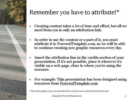 Modèle PowerPoint de homme portant des bottes debout sur une route, Diapositive 3, 15758, Concepts commerciaux — PoweredTemplate.com