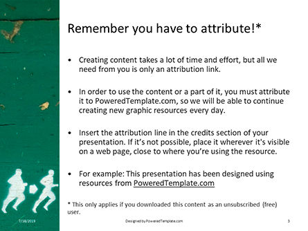 Templat PowerPoint Konsep Penurunan Berat Badan Dengan Siluet Orang, Slide 3, 15786, Olahraga — PoweredTemplate.com