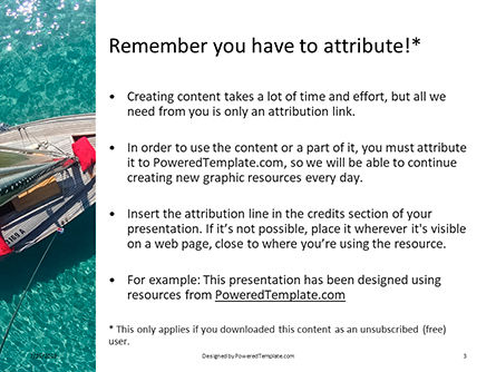 Modèle PowerPoint de voilier d'en haut, Diapositive 3, 15823, Sport — PoweredTemplate.com