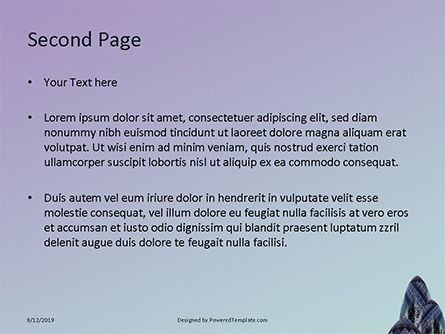 Modello PowerPoint Gratis - Edificio in vetro blu, Slide 2, 15850, Lavoro — PoweredTemplate.com