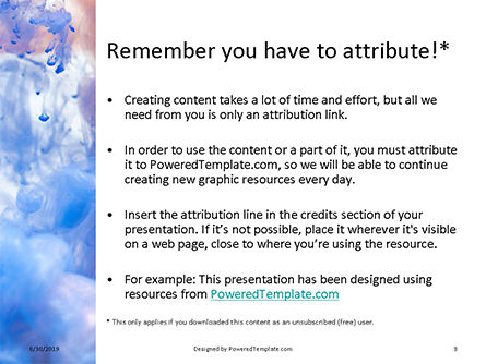 色の雲 - 無料PowerPointテンプレート, スライド 3, 15923, 抽象／テクスチャ — PoweredTemplate.com