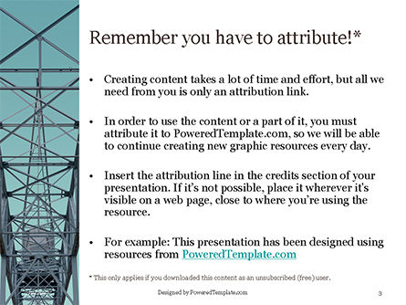 Modèle PowerPoint de grue de construction, Diapositive 3, 15926, Carrière / Industrie — PoweredTemplate.com
