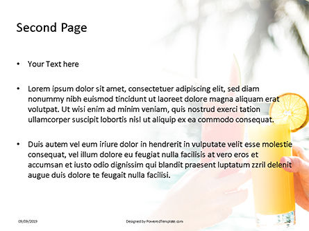 Cheers with Fruit Juice Presentation, Slide 2, 15941, Food & Beverage — PoweredTemplate.com