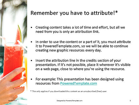 Cheers with Fruit Juice Presentation, Slide 3, 15941, Food & Beverage — PoweredTemplate.com