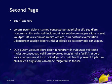 Templat PowerPoint Gratis Ikan Tang Kuning Di Akuarium, Slide 2, 15972, Alam & Lingkungan — PoweredTemplate.com