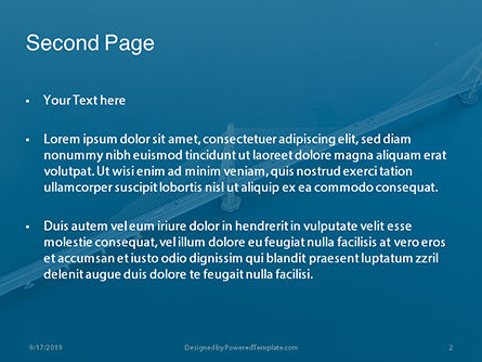Templat PowerPoint Tampak Depan Jembatan Gantung, Slide 2, 15987, Konstruksi — PoweredTemplate.com