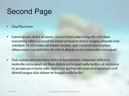 Modèle PowerPoint gratuit de scène sous-marine, Diapositive 2, 15989, Nature / Environnement — PoweredTemplate.com