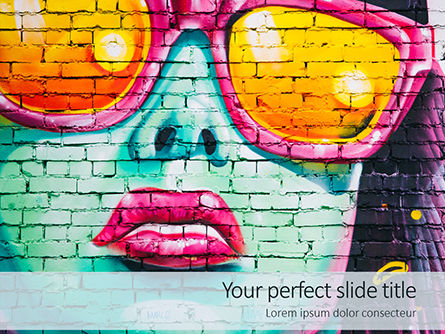 Street Art Presentation, Free PowerPoint Template, 16000, Art & Entertainment — PoweredTemplate.com