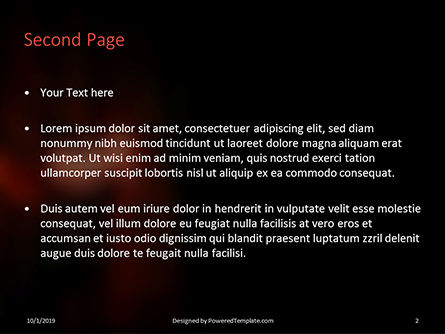 Templat PowerPoint Papan Tanda Neon, Slide 2, 16049, Food & Beverage — PoweredTemplate.com
