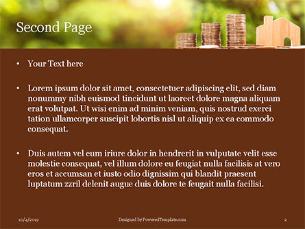 Templat PowerPoint Investasi Real Estat, Slide 2, 16060, Finansial/Akuntansi — PoweredTemplate.com