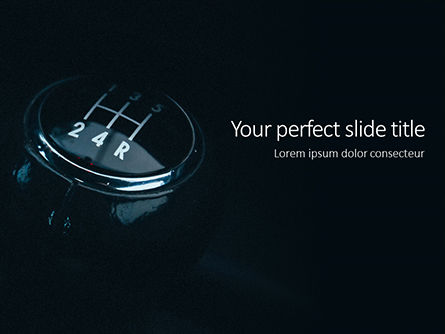 Manual Gear Stick Gearbox - Presentation Template for Google Slides and  PowerPoint | #16071