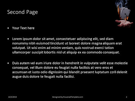 Templat PowerPoint Gratis Trik Sulap, Slide 2, 16075, Manusia — PoweredTemplate.com