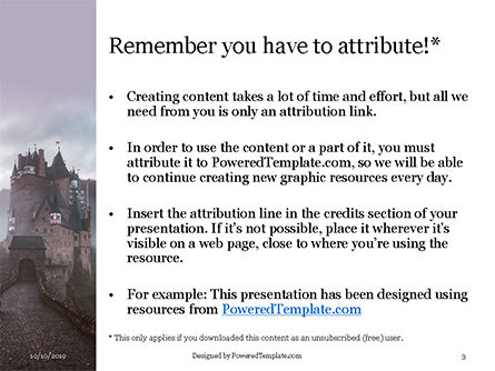 Medieval Castle Presentation, Slide 3, 16083, Art & Entertainment — PoweredTemplate.com
