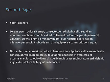 Templat PowerPoint Gratis Kata Keamanan Pada Monitor Closeup, Slide 2, 16092, Teknologi dan Ilmu Pengetahuan — PoweredTemplate.com