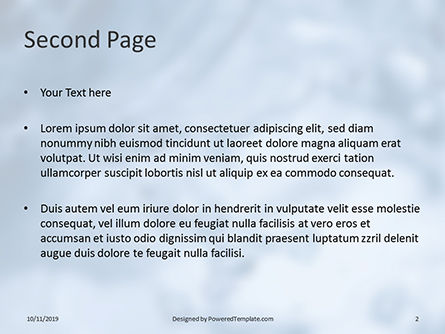 Templat PowerPoint Percikan Air Closeup, Slide 2, 16100, Alam & Lingkungan — PoweredTemplate.com