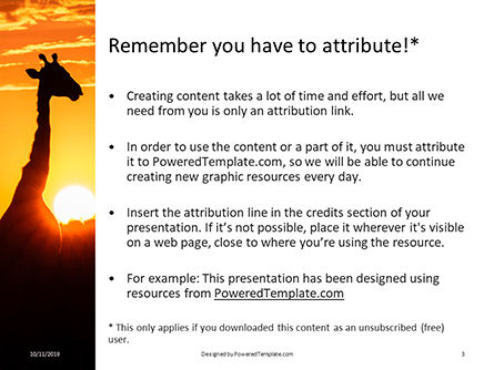 Templat PowerPoint Gratis Matahari Terbenam Yang Liar, Slide 3, 16116, Alam & Lingkungan — PoweredTemplate.com