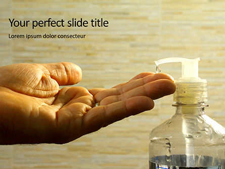 Plantilla de PowerPoint - higiene personal, Plantilla de PowerPoint, 16121, Médico — PoweredTemplate.com