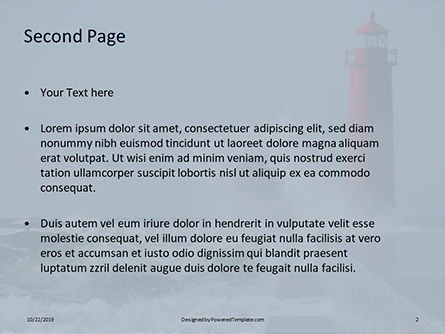Grand haven leuchtturm Kostenlose PowerPoint Vorlage, Folie 2, 16125, Autos und Transport — PoweredTemplate.com