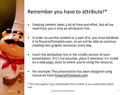 Templat PowerPoint Gratis Funny Chef Statuette, Slide 3, 16171, Food & Beverage — PoweredTemplate.com