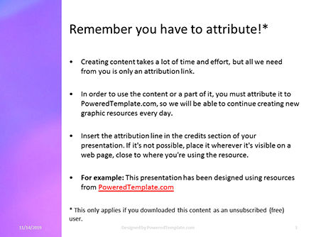 Purple Defocused Lights Background Presentation, Slide 3, 16173, Abstract/Textures — PoweredTemplate.com