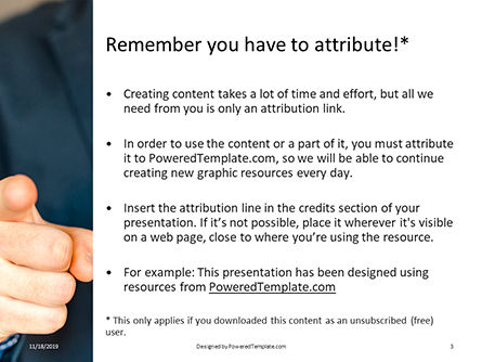 Modello PowerPoint - Businessman points his finger at you, Slide 3, 16200, Persone — PoweredTemplate.com