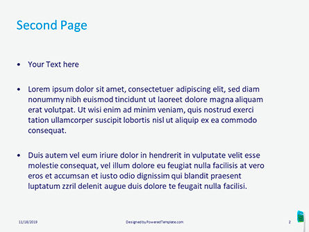 Templat PowerPoint Toothbrush With Toothpaste, Slide 2, 16206, Medis — PoweredTemplate.com