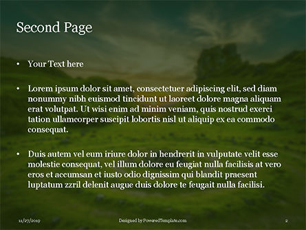 Modello PowerPoint - Stone circles, Slide 2, 16237, Natura & Ambiente — PoweredTemplate.com