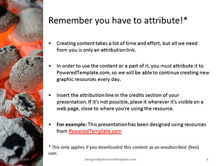 Modello PowerPoint Gratis - Hot charcoal, Slide 3, 16262, Astratto/Texture — PoweredTemplate.com
