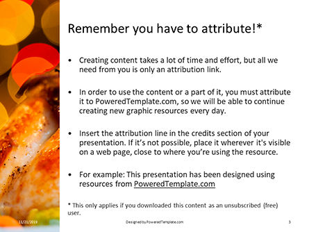 Templat PowerPoint Gratis Sunday Roast, Slide 3, 16269, Food & Beverage — PoweredTemplate.com