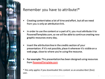Supermarket Glass Refrigerator Presentation, Slide 3, 16327, Careers/Industry — PoweredTemplate.com