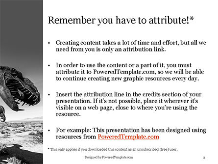 Plantilla de PowerPoint - tyrannosaurus rex, Diapositiva 3, 16344, Education & Training — PoweredTemplate.com