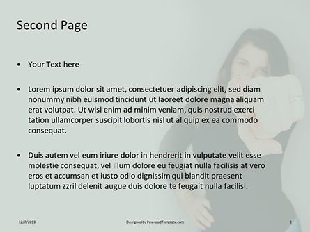 Modèle PowerPoint gratuit de close up of woman pointing her finger at you, Diapositive 2, 16372, Mensen — PoweredTemplate.com
