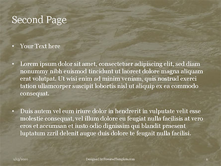 City Flood PowerPoint Template, Dia 2, 16401, Natuur & Milieu — PoweredTemplate.com