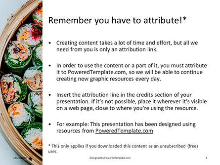 Plantilla de PowerPoint gratis - asian food, Diapositiva 3, 16412, Food & Beverage — PoweredTemplate.com