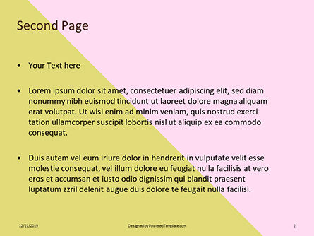 Templat PowerPoint Gratis Colorful Toy Blocks, Slide 2, 16413, Education & Training — PoweredTemplate.com