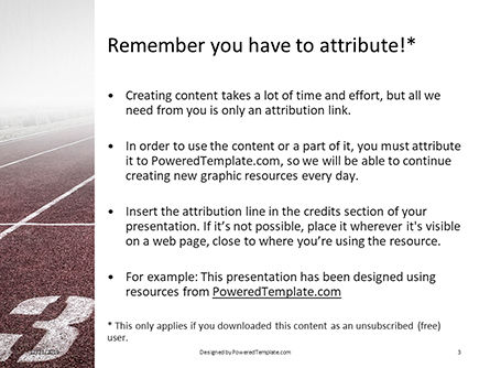 Retro Sport Running Track Presentation, Slide 3, 16418, Sports — PoweredTemplate.com