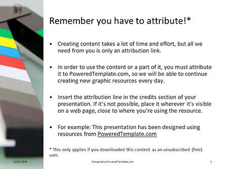 Plantilla de PowerPoint gratis - film making clapperboard closeup, Diapositiva 3, 16432, Art & Entertainment — PoweredTemplate.com