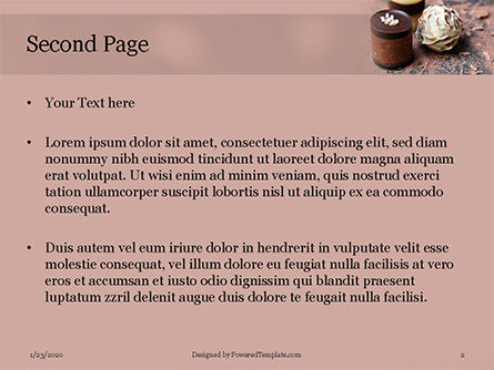 Chocolate Candies PowerPoint Template, Dia 2, 16455, Food & Beverage — PoweredTemplate.com