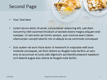 Modèle PowerPoint de shrove pancake tuesday with oranges and honey, Diapositive 2, 16465, Food & Beverage — PoweredTemplate.com
