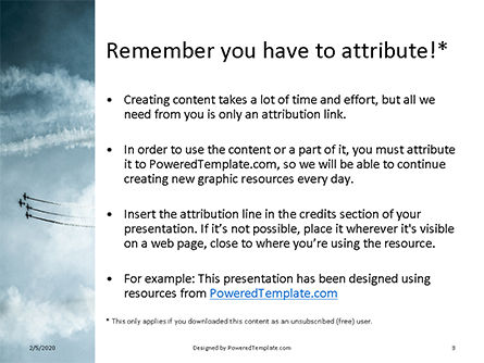 Modèle PowerPoint de air show, Diapositive 3, 16477, Voitures / Transport — PoweredTemplate.com