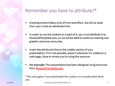 Templat PowerPoint Background With Minimalistic Pastel Pattern Valentine's Day Theme Presentation, Slide 3, 16509, Liburan/Momen Spesial — PoweredTemplate.com