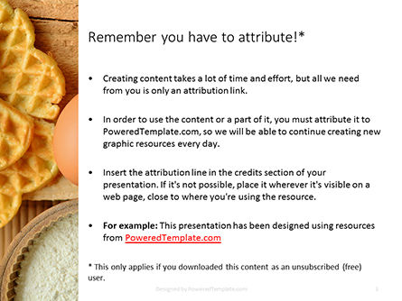Modello PowerPoint - True belgian waffles presentation, Slide 3, 16534, Food & Beverage — PoweredTemplate.com