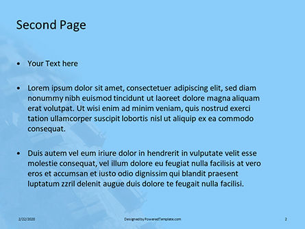Modèle PowerPoint gratuit de closeup mountain bike wheel presentation, Diapositive 2, 16552, Sport — PoweredTemplate.com
